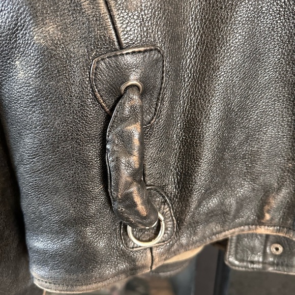 Vintage Aerosmith Leather Jacket Size Medium *RARE* - Picture 4 of 5
